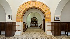 Interiér kaple sv. Václava ve Vl�í.