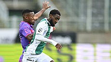 Momentka z utkání Jablonce s Bohemians.