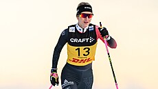 Kateina Janatová ve sprintu v Trondheimu.