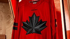 Dres kanadské hokejové reprezentace pro olympijské hry 2026.