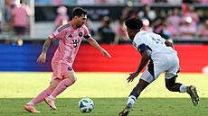 Lionel Messi ve finále play off MLS proti Vancouveru.