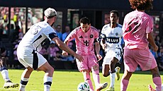 Lionel Messi ve finále play off MLS proti Vancouveru.