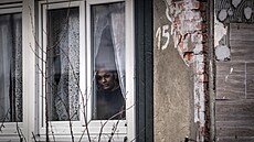 Ostravská kolonie Bed�i�ka poté, co padl poslední objekt ze sou�asné vlny...