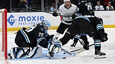 Karel Vejmelka se snaí pikrýt kotou.