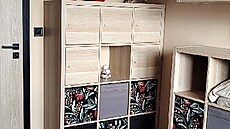 O dekorace a rostliny se postarala majitelka.