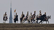 Bitvu u Slavkova z roku 1805 ka�doro�n� p�ipomíná rekonstrukce nad�enc� v...