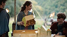 Natá�ení historické minisérie o Ane�ce �eské. (2. prosince 2025)