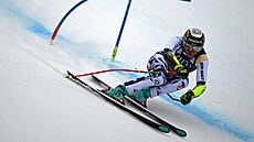 Jan Zabyst�an b�hem super-G v americkém Beaver Creeku