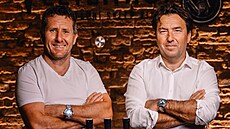 Pavel (vlevo) a Richard Foltýnovi u� s vínem podnikají p�es t�icet let....