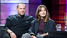 Jakub Pracha� a Sara Sandeva v po�adu 7 pád� Honzy D�dka (9. prosince 2025)