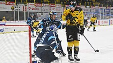 Litvínov, 7.12. 2025, Litvínov - Liberec, utkání hokejové extraligy. Ondej...