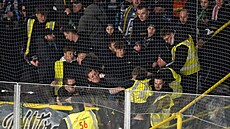 Bitka v kotli Karlových Var� s po�adatelem p�i zápase v Litvínov�.