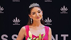 Aneta Kubátová, moderátorka basketbalového Dína.