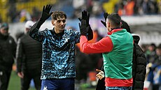Teplice, 5.12. 2025, FK Teplice - Slavia Praha, utkání 18. kola Chance ligy....