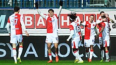 Teplice, 5.12. 2025, FK Teplice - Slavia Praha, utkání 18. kola Chance ligy....