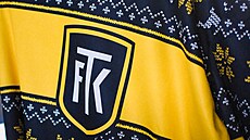 Speciální vánoní dresy fotbalist Teplic, které obléknou v zápase proti Slavii.