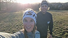 Helena Weisshäutelová s man�elem Janem. (4. prosince 2025)