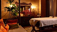 Teplé osv�tlení, samet a hedvábí, ale také �zlaté� efekty a hlavn� klid k...