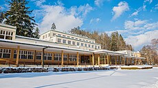 V Luhaovicích je krásn i v zim. Silvestrovské oslavy zde byly vdy proslulé.