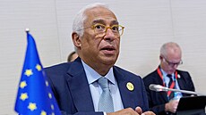 Pedseda Evropské rady António Costa na schzi Evropské a Africké unie (24....