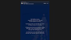 Nikola Hezucká sdílela na Instagramu p�ísp�vek z jiného profilu. (3. prosince...