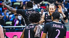 Basketbalisté Sabah Baku se radují.