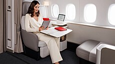 Interiér první t�ídy aerolinek Air France la Première