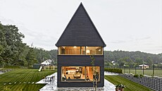 Rodinný dm v Kolín od studia 0,5 Studio je elegantn a stídm navrená...