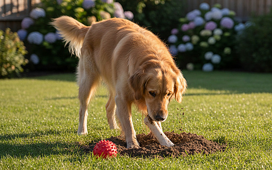 Vá�e� pro ukrývání hra�ek nebo jídla je dána vrozeným instinktem.