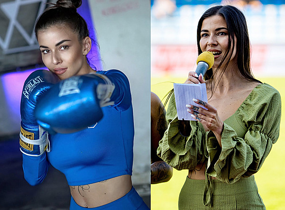 Denisa Gudelj, �éfka Playboye a moderátorka FK Viagem Ústí nad Labem.