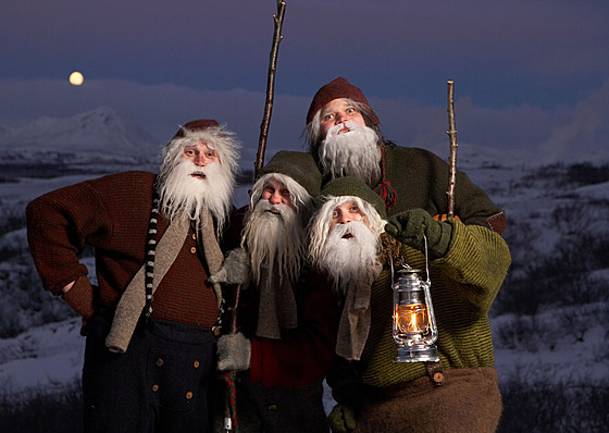Island�tí �Yule Lads�, tedy Váno�ní chlapíci. (14. listopadu 2007)
