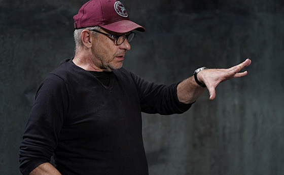 Václav Marhoul p�i natá�ení v Los Angeles