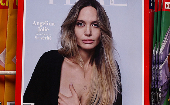Angelina Jolie na titulce magazínu Time (2025)
