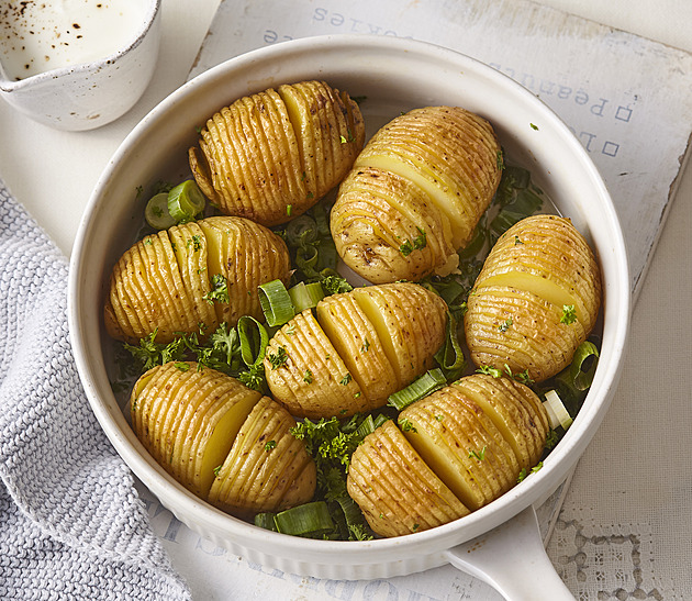 Brambory Hasselback