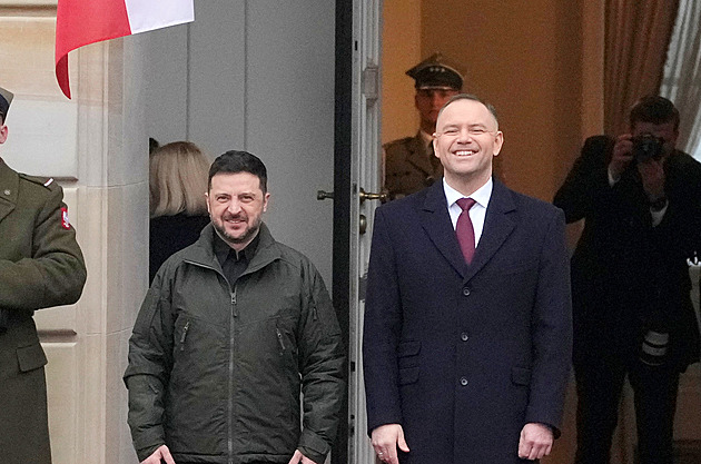 Nawrocki odebral Zelenskému Řád bílé orlice kvůli sporu o nacionalisty