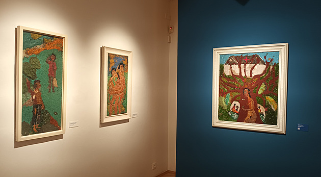 Rom o Romech. Dzurko si zamiloval skleněnou drť, díla ukazují v Litoměřicích