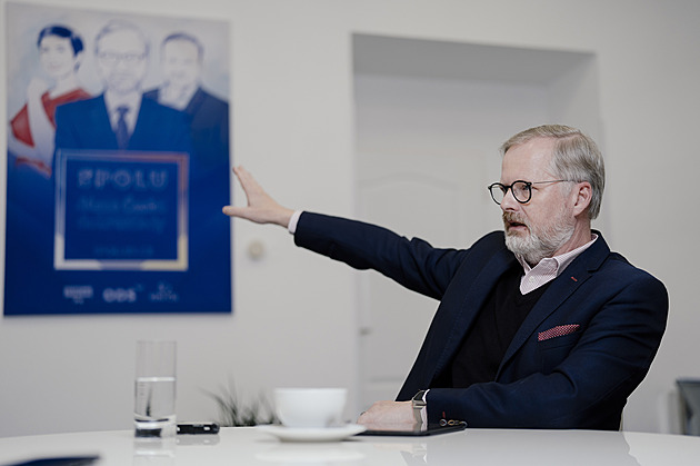 Říkají mi, ať přemýšlím o volbě prezidenta. Fiala o volbách, nové vládě i Trumpovi