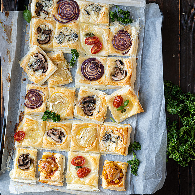 Jednohubky z listového těsta podle Michaely Smolkové