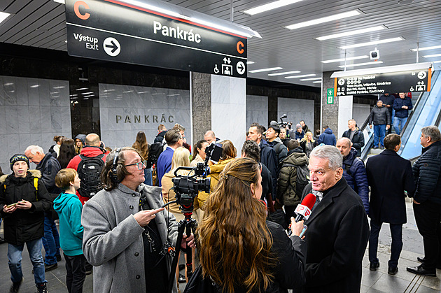 Stanici metra C s vestibulem déčka spojí na Pankráci podchod, začíná stavba druhé části