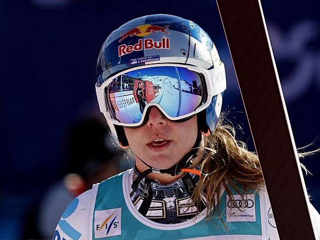 Ester Ledeck bhem super-G dan Svatm Moici