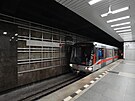 Zprovozn�n� zmodernizovan� stanice metra C Pankr�c. (19. prosince 2025)