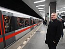 Zprovozn�n� zmodernizovan� stanice metra C Pankr�c. (19. prosince 2025)