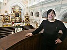 C�rkevn� administr�tor Marcel Hrub� v kostele svat� Anny ve Verne�ic�ch, kter�...