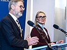 Tisková konference k záv�re�nému zhodnocení p�ed p�edáním agendy resortu...