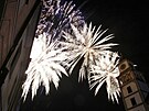 V T�eboni byli zvykl� v�tat nov� rok oh�ostrojem. Letos ho ale museli zru�it....