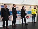 Slavnostn� otev�en� d�lni�n�ho �seku D35 mezi Janovem a Opatovcem. (18....