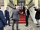 Prezident Petr Pavel s man�elkou Evou Pavlovou nav�t�vili Libereck� kraj. (10....