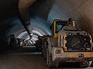 Ra�ba tunelu metra D stanice Pankr�c (11. prosince 2025)