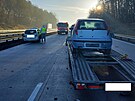 P�i hromadn� nehod� na 100. kilometru D1 se srazilo celkem jeden�ct aut. Sr�ka...