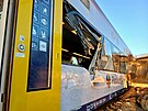 Ve vlaku byli zran�ni t�i cestuj�c�. (18. prosince 2025)